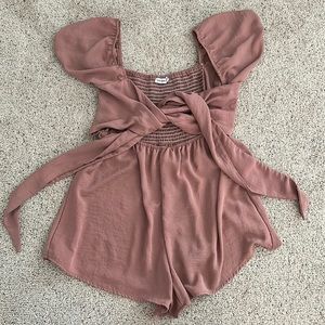 Toby Heart Ginger Romper